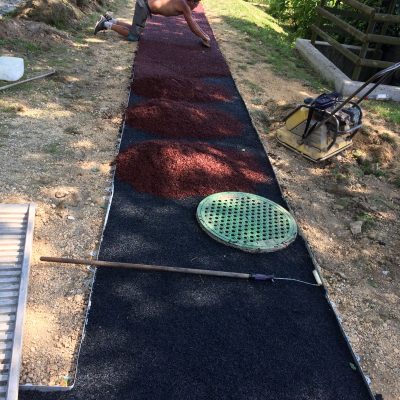 Realizzazione camminamento antitrauma