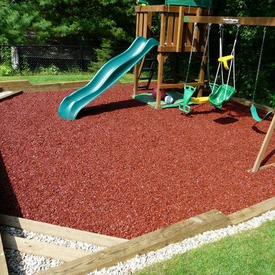 Corteccia Rosso mattone Parco Giochi