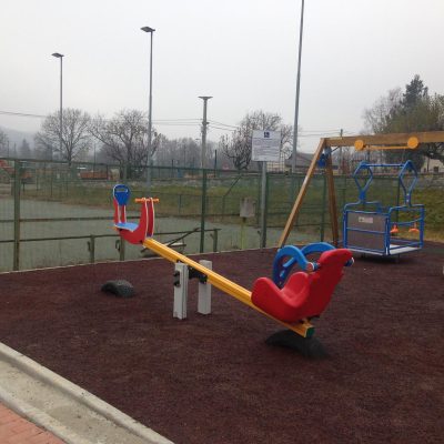 Pavimentazione antitrauma per disabili